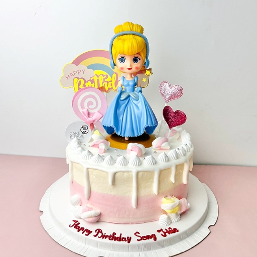 Bánh sinh nhật công chúa Cinderella