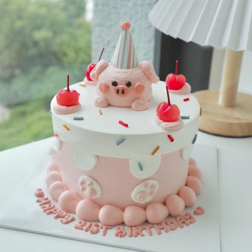 Tham khảo những mẫu bánh sinh nhật cho bé gái tuổi lợn đẹp
